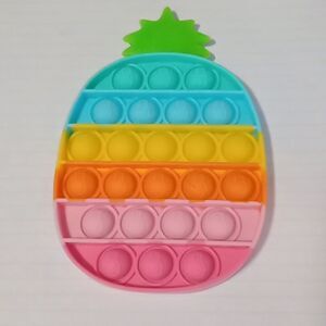 Fidget Toy Pineapple Fruit Food Sensory Pop Bubble